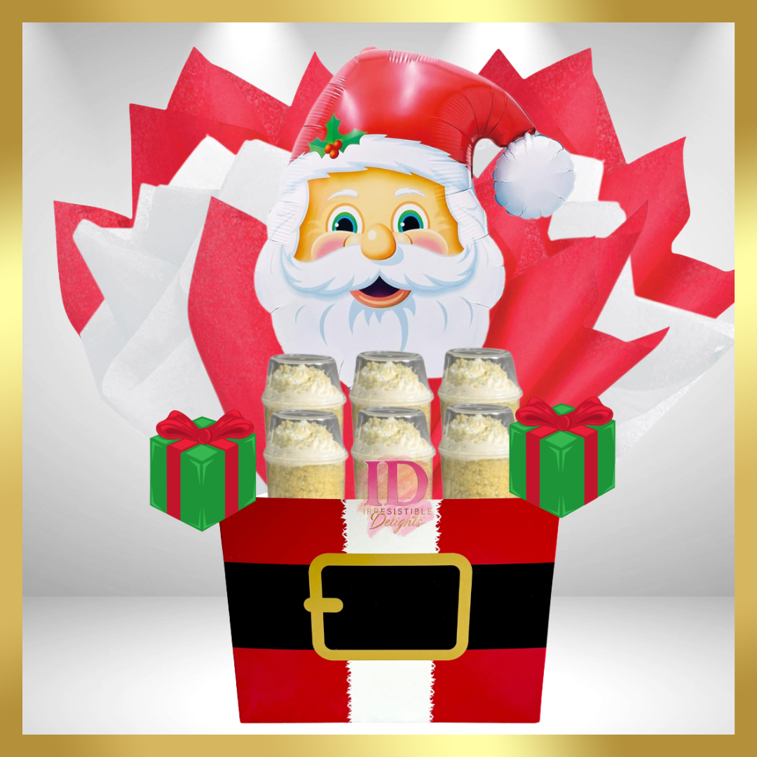 Christmas Holiday Balloon Basket
