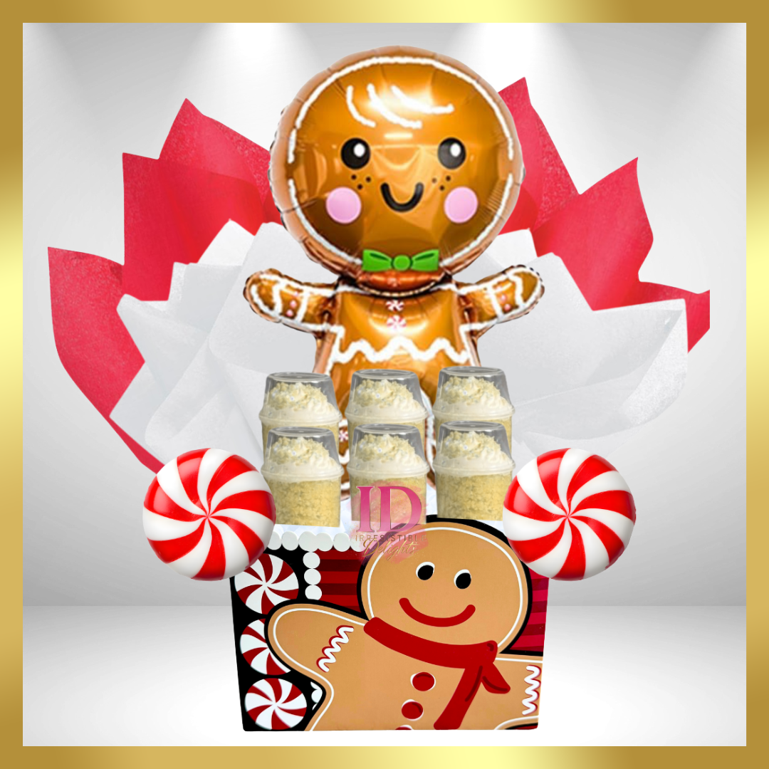 Christmas Holiday Balloon Basket